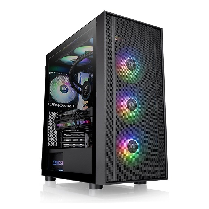 خرید کیس ترمالتیک Thermaltake H570 TG ARGB Mid Tower Chassis با بهترین قیمت