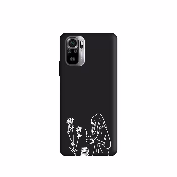 کاور طرح  دخترانه مینیمال کد u2154 مناسب برای گوشی موبایل شیائومی Redmi Note10 4G / Redmi Note10 Lite