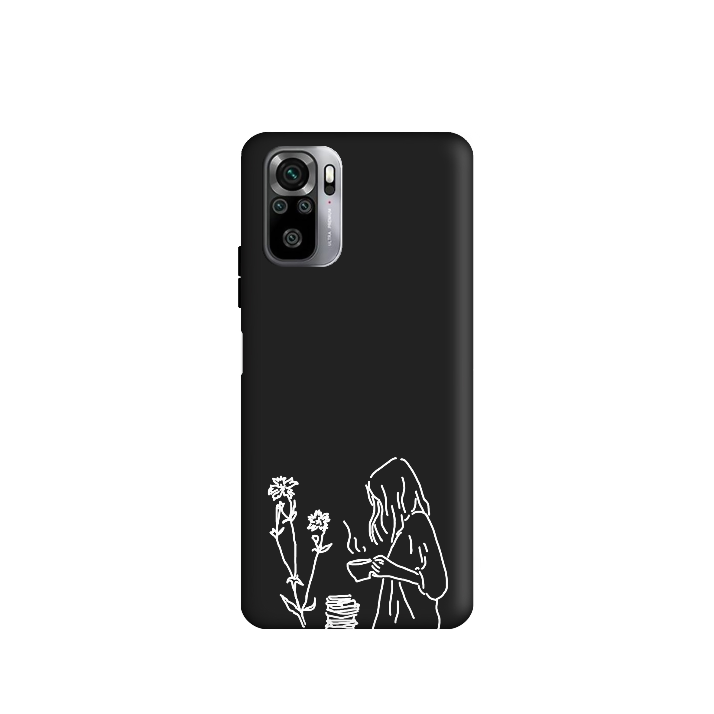 کاور طرح  دخترانه مینیمال کد u2154 مناسب برای گوشی موبایل شیائومی Redmi Note10 4G / Redmi Note10 Lite