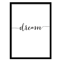 قیمت و خرید تابلو دکوراتیو مدل تایپوگرافی مینیمال کد 1424