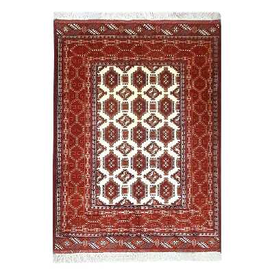 فرش دستباف شش متری طرح ترکمن مدل AA222