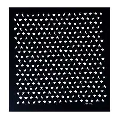 دستمال سر و گردن طرح ستاره کد 6523