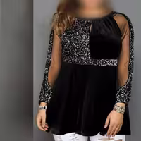 تونیک مجلسی تامارا سایز بزرگ