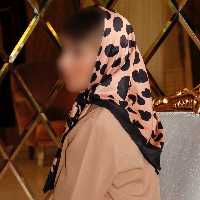 روسری زنانه توییل ابریشم چهارفصل پلنگی قهوه ای مینل