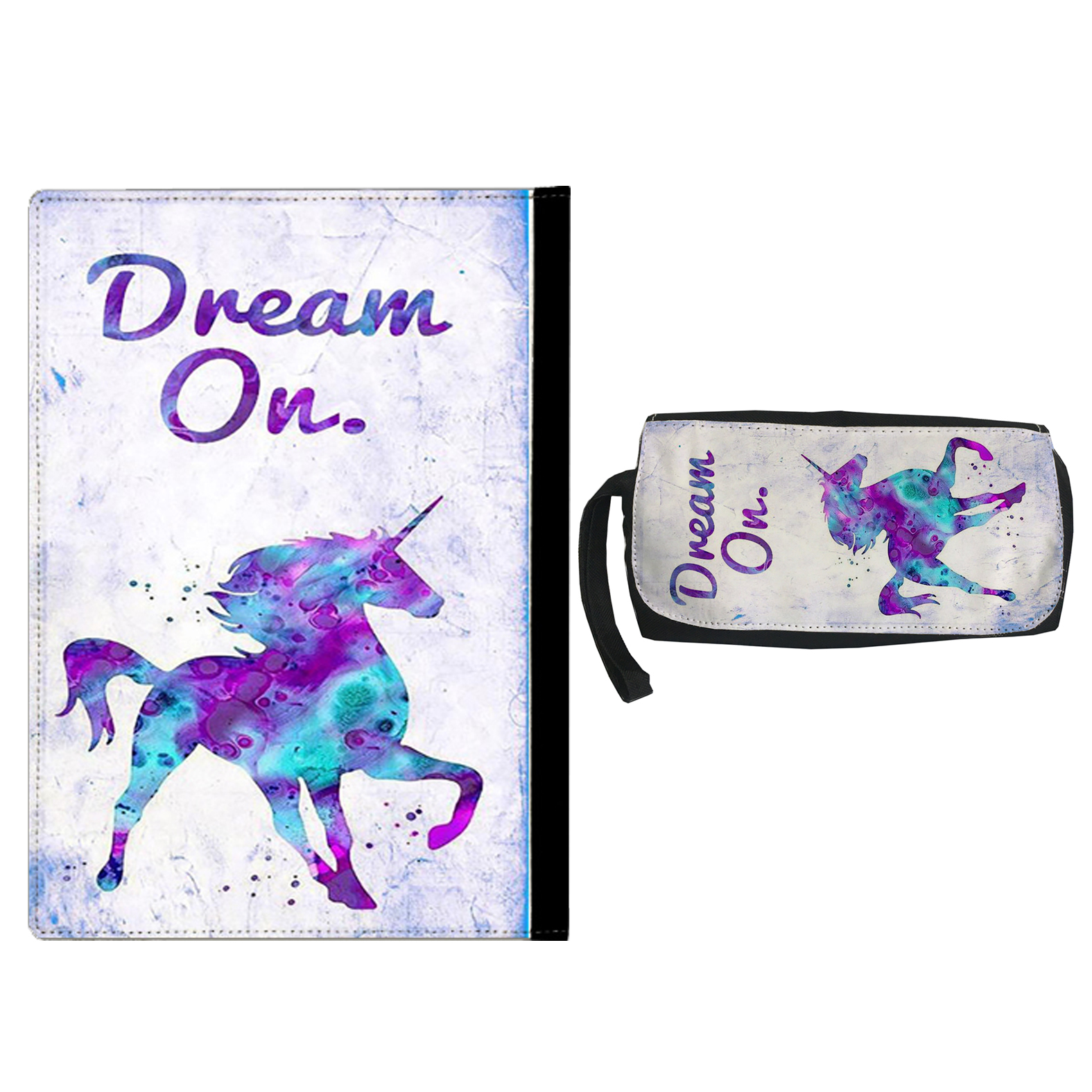 کلاسور طرح یونیکورن کد su23 به همراه جامدادی