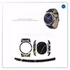 برچسب ماهوت طرح Graphite-Gold-Marble مناسب برای ساعت هوشمند سامسونگ Galaxy Gear S3 Classic