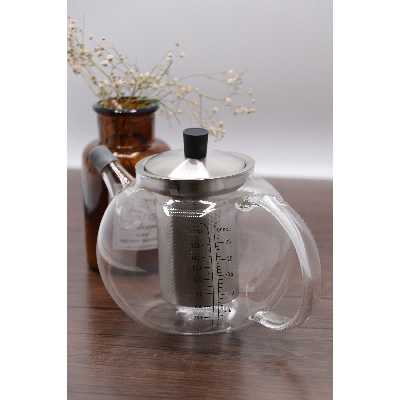 قوری بی.وی.کی مدل شفاف 600  کد 314314