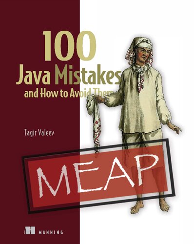 خرید و دانلود نسخه کامل کتاب 100 Java Mistakes and How to Avoid Them (MEAP v1)