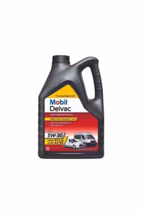 روغن و مکمل موتور DELVAC LCV F 5W 30 ENGINE تجاری LIGHT NOIL 5 LT. موبیل اورحینال Mobil