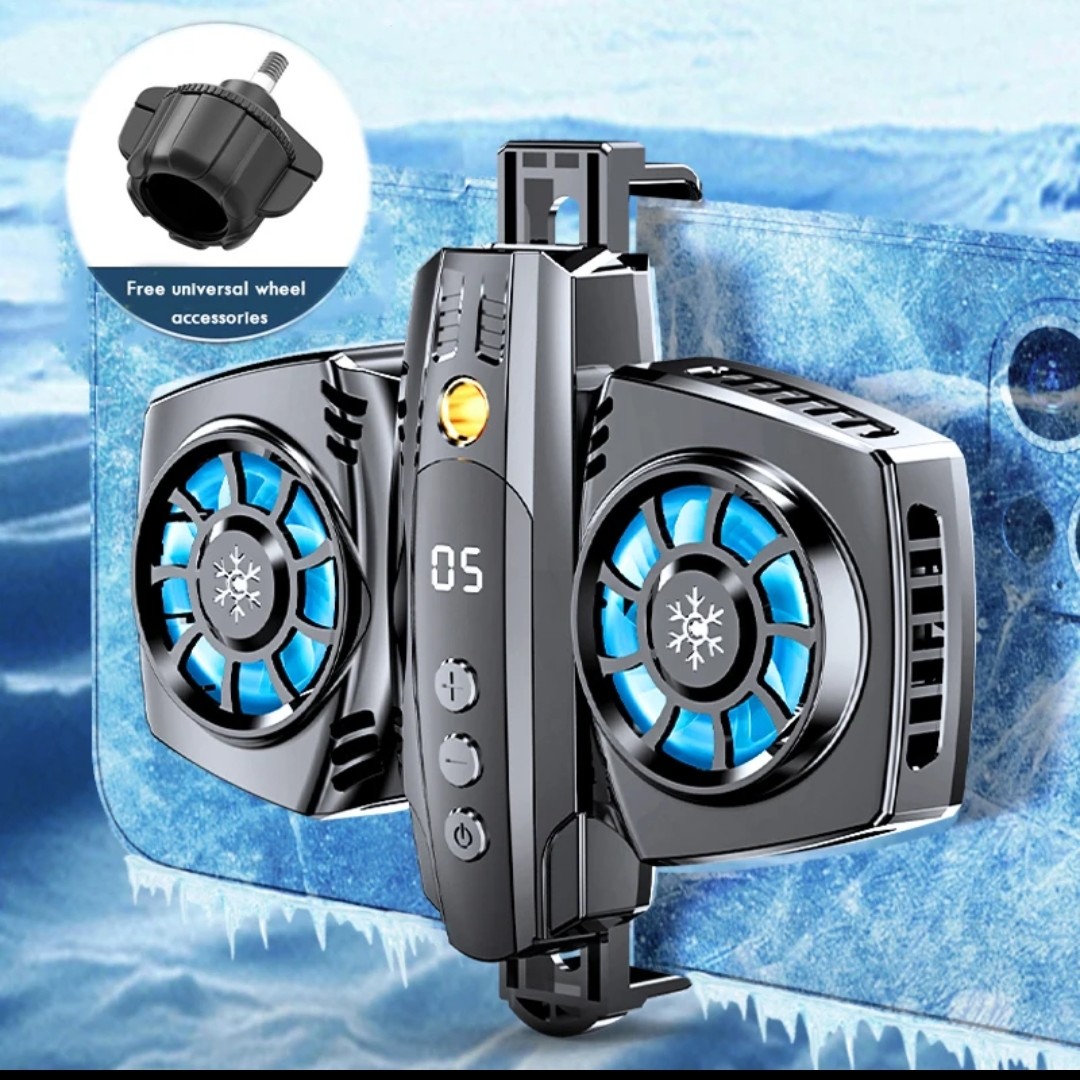 فن خنک کننده دوقلو  رادیاتوری مدل k4 اورجینال خنک کنندگی فوق العاده بالا