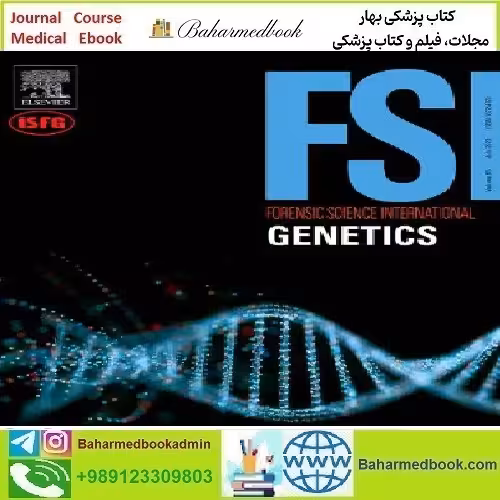 Forensic Science International Genetics Volume 62 to 65 2023 TR