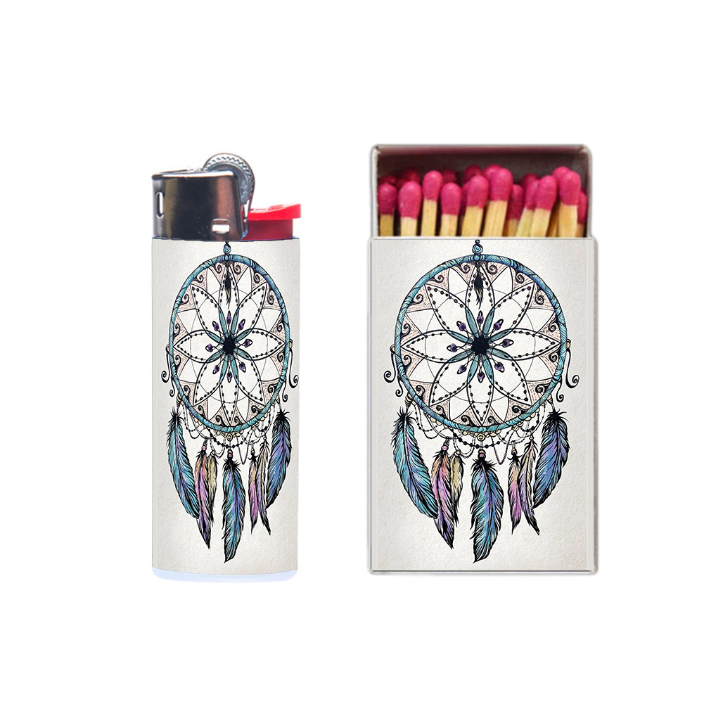 فندک مدل دریم کچر کد 666 به همراه کبریت