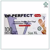 دستکش وینیل اوپی پرفکت ایکس لارج 100 عددی