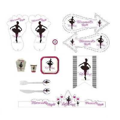 مجموعه 131 عددی تم تولد طرح بالرین