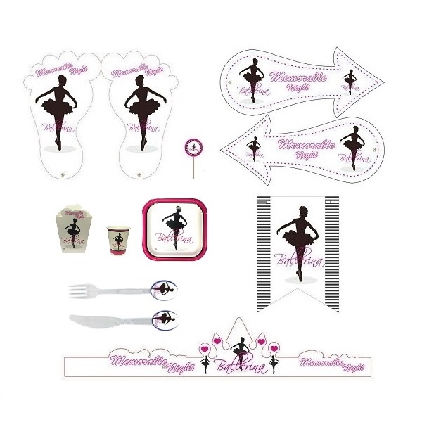 مجموعه 131 عددی تم تولد طرح بالرین