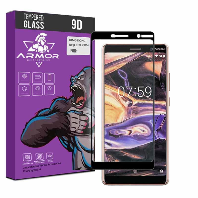 گلس تمام صفحه مناسب برای گوشی NOKIA 3.1 PLUS