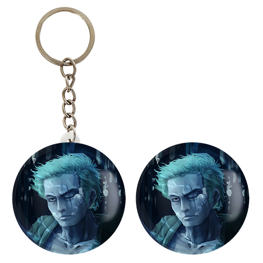 پیکسل خندالو مدل زورو انیمه وان پیس One Piece کد 17277 به همراه جاکلیدی