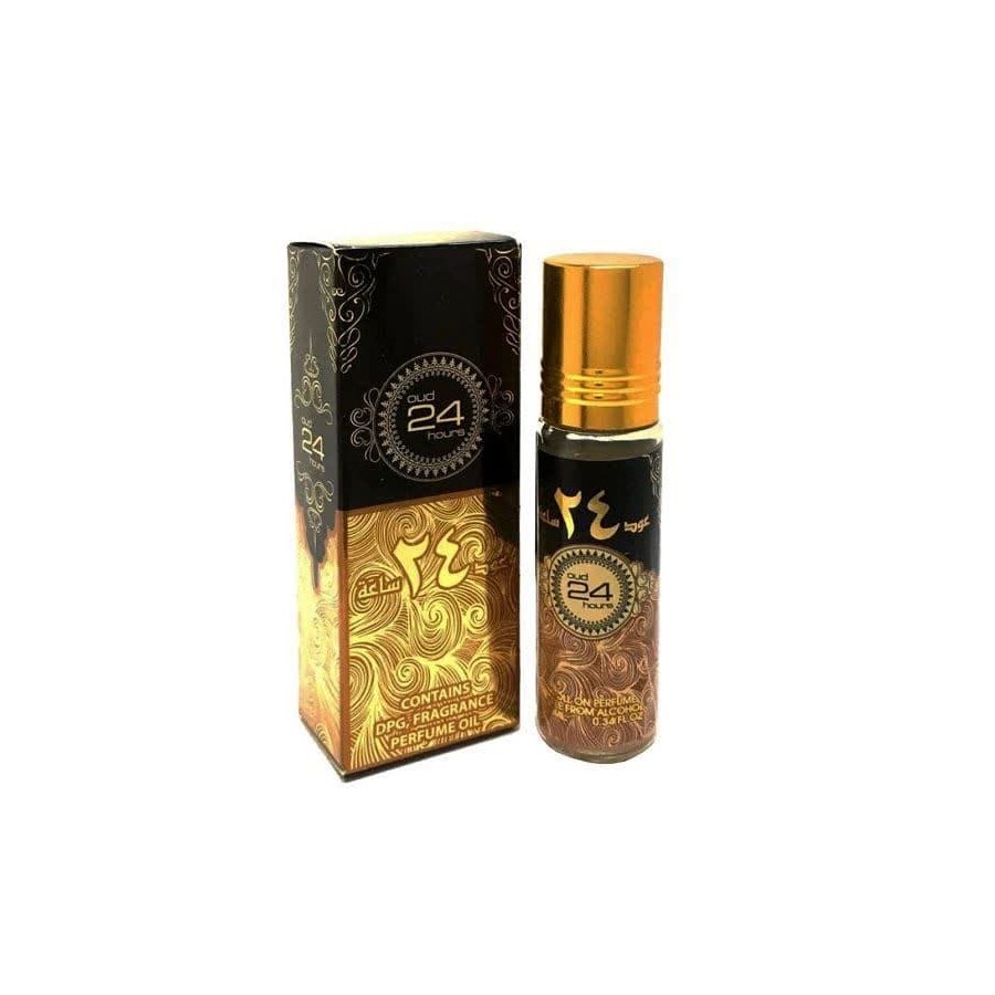 عطر عود 24 ساعه برند ارض الزعفران ساخت کشور امارات