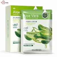 ماسک ورقه ای آبرسان صورت عصاره آلوئه ورا رورک rorec