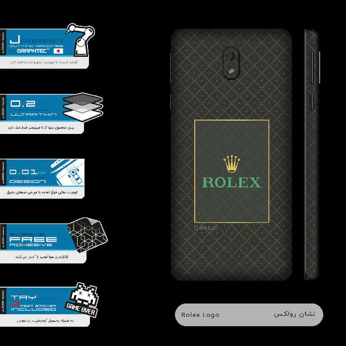 برچسب پوششی ماهوت مدل Rlx-FullSkin مناسب برای گوشی موبایل نوکیا 1 Plus