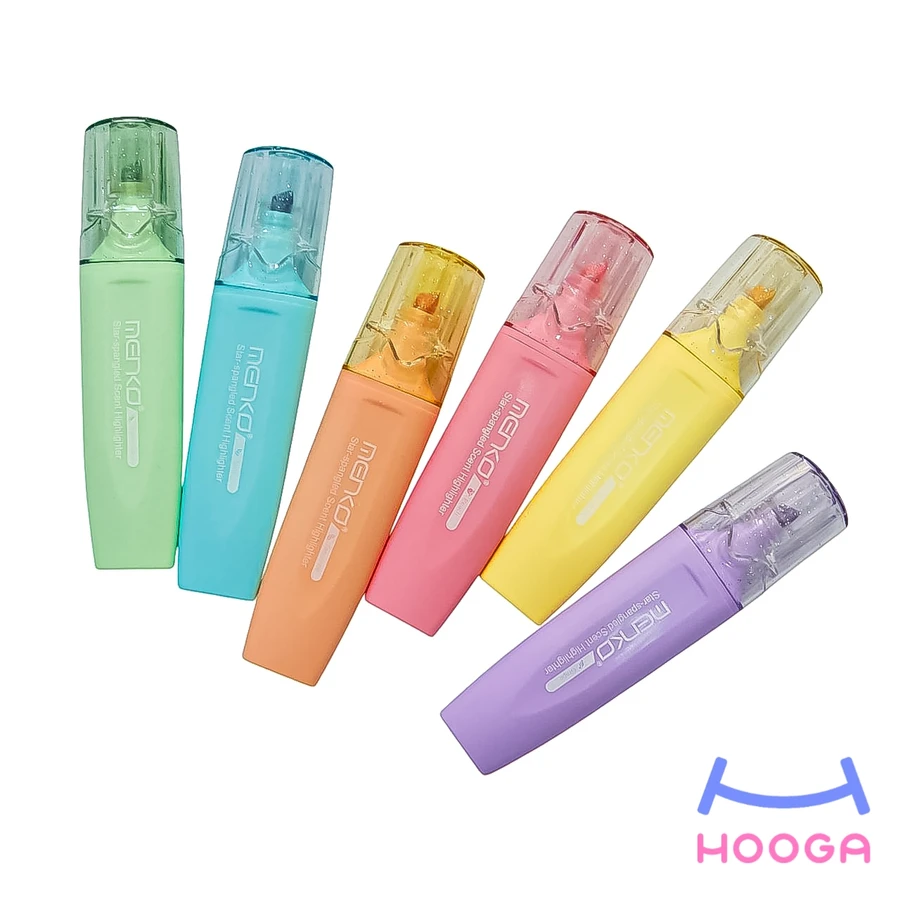 هایلایتر شاین دار عطری پاستلی - هوگا شاپ - فروش انواع محصولات فانتزی
