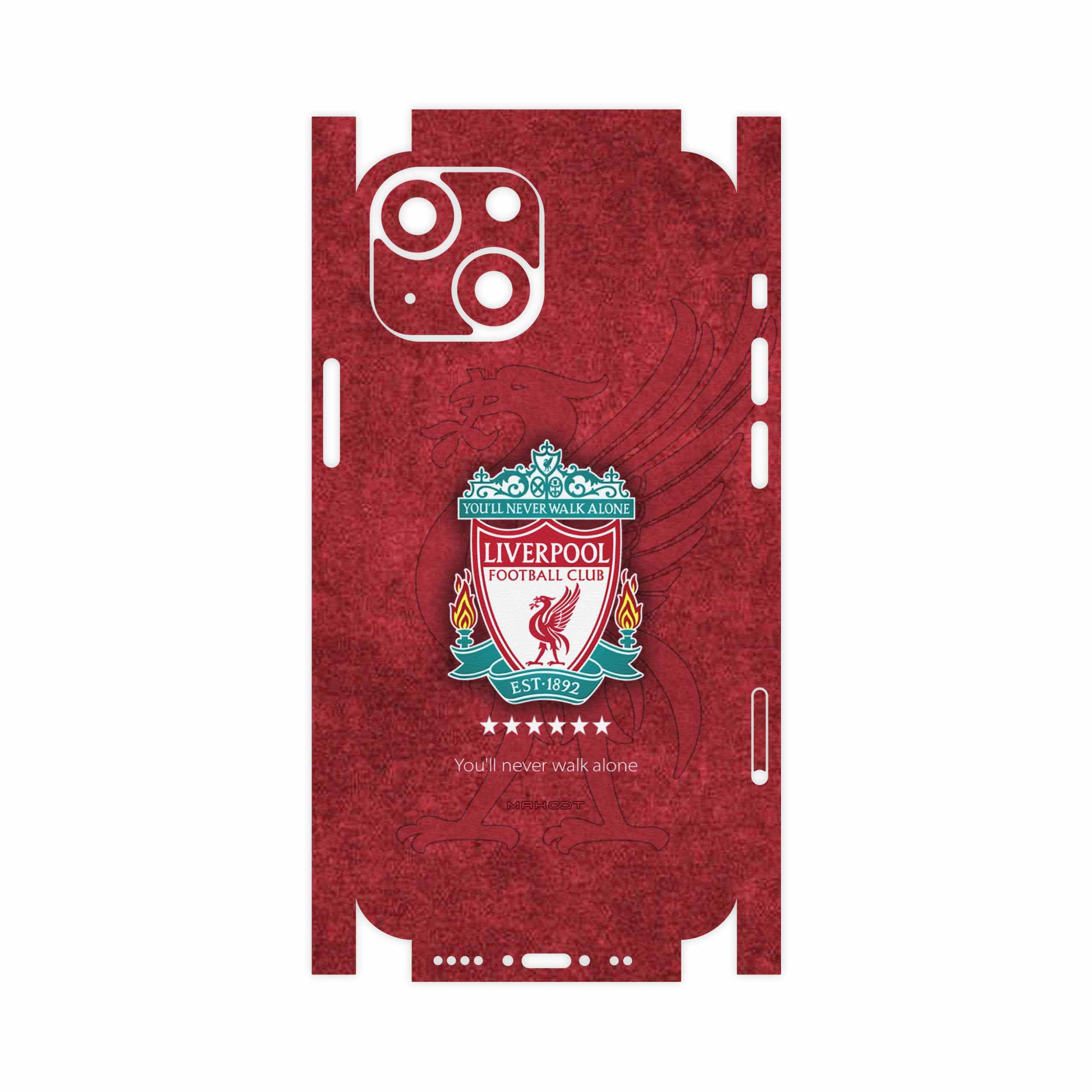 برچسب پوششی ماهوت مدل Liverpool-FullSkin مناسب برای گوشی موبایل اپل iPhone 13 Mini