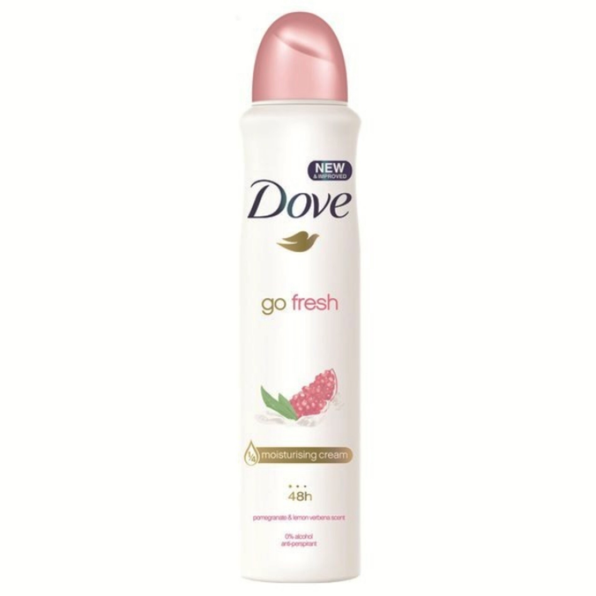 اسپری ضد تعریق انار و به لیموی داو Dove Go Fresh حجم 250 میلی لیتر


