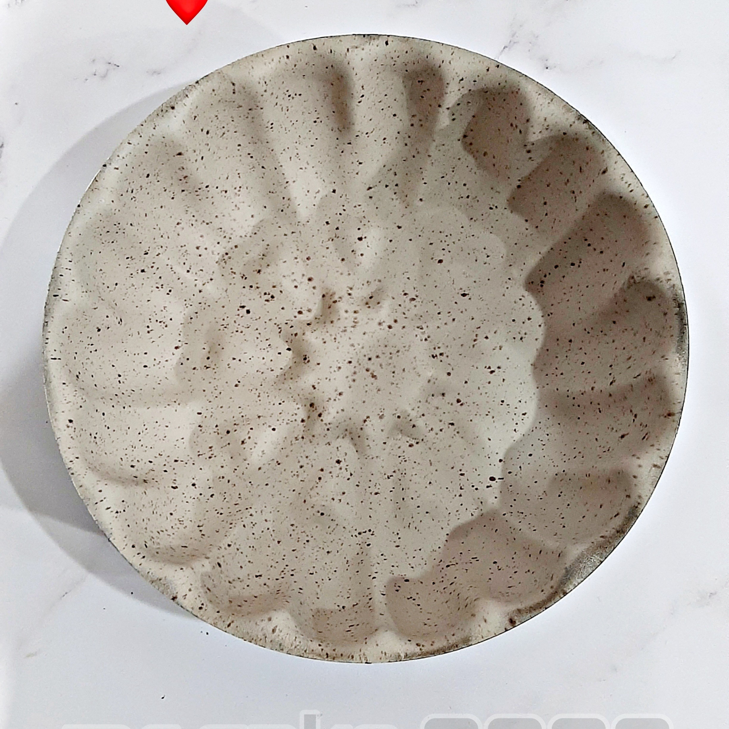 قالب کیک و ته چین مدل شارلوت کف قلب دار