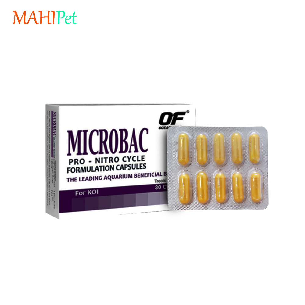 کپسول باکتری ساز ماهی کوی Microbac اوشن فری 10 عددی