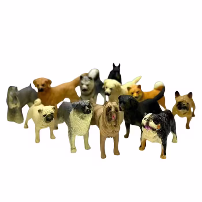 فیگور سگ ها dogs مجموعه 12عددی