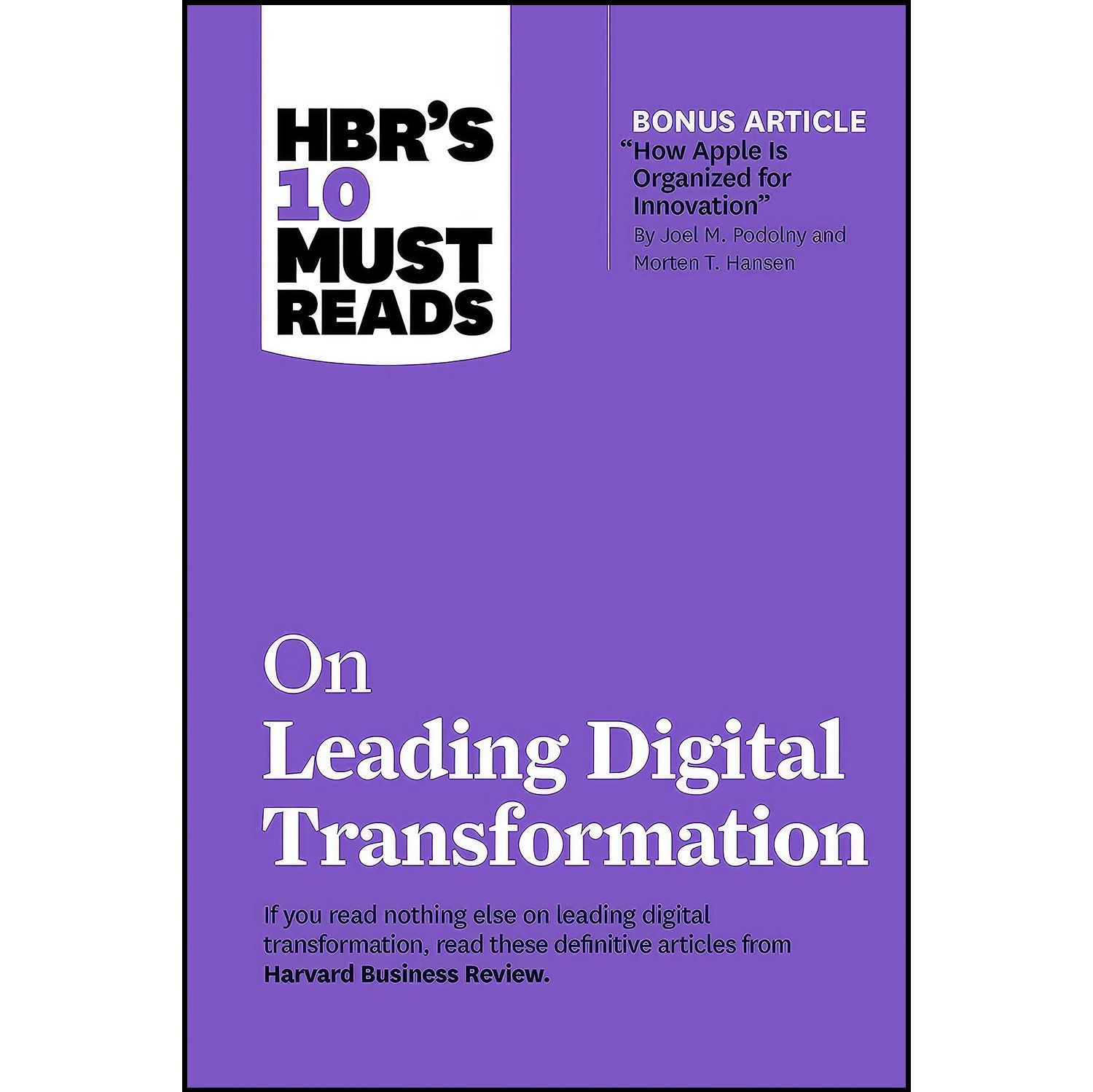 کتاب زبان اصلی HBR s Must Reads on Leading Digital Transformation