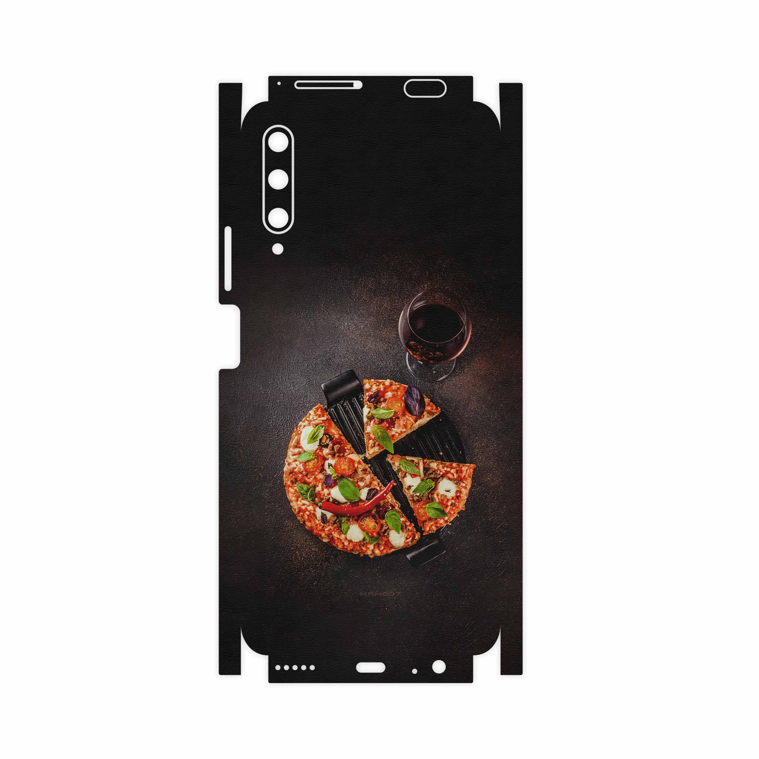 برچسب پوششی ماهوت مدل Pizza-FullSkin مناسب برای گوشی موبایل هوآوی Y9S