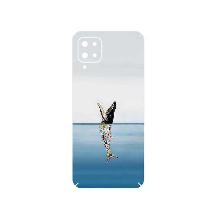 برچسب پوششی ماهوت مدل Collage of Sea Trash مناسب برای گوشی موبایل سامسونگ Galaxy A12 Nacho