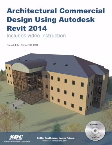 خرید و دانلود نسخه کامل کتاب Architectural Commercial Design Using Autodesk Revit 2014
