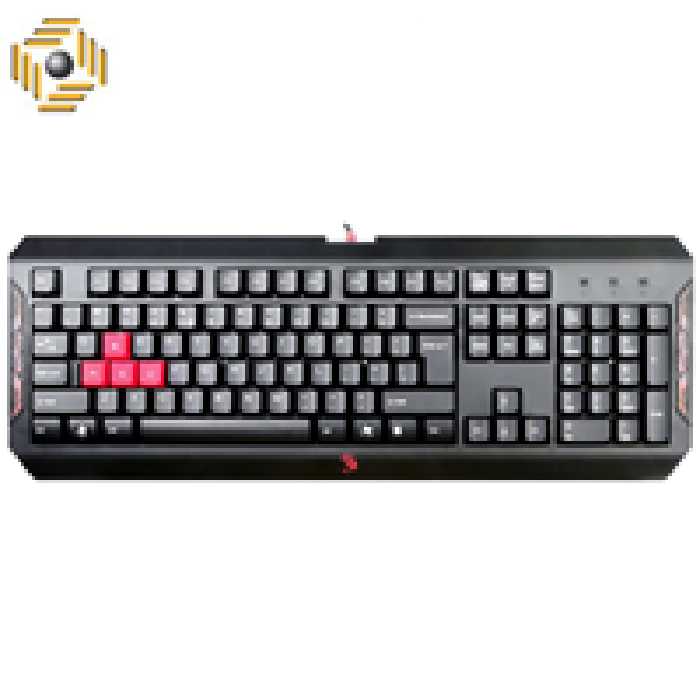 کیبورد مخصوص بازی ای فورتک مدل Q100