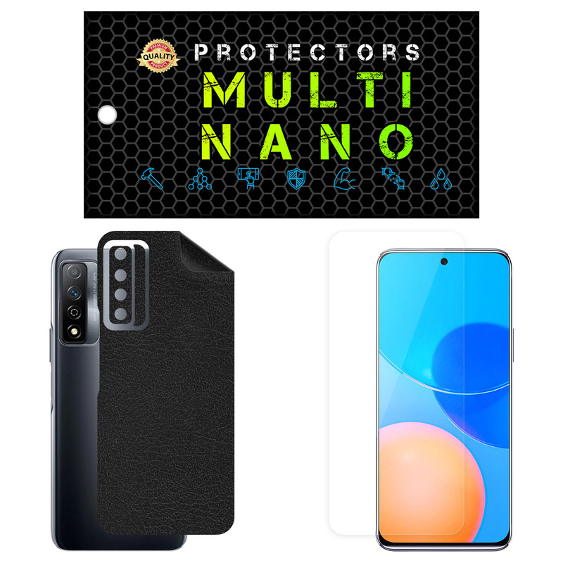 محافظ صفحه نمایش مولتی نانو مدل X-SFL مناسب برای گوشی موبایل آنر Play 5T Pro به همراه برچسب پوششی | کالا برتری