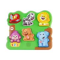 بازی آموزشی حیوانات فیشر پرایس مدل Laugh N Learn Zoo Animal Puzzle کد CGM43