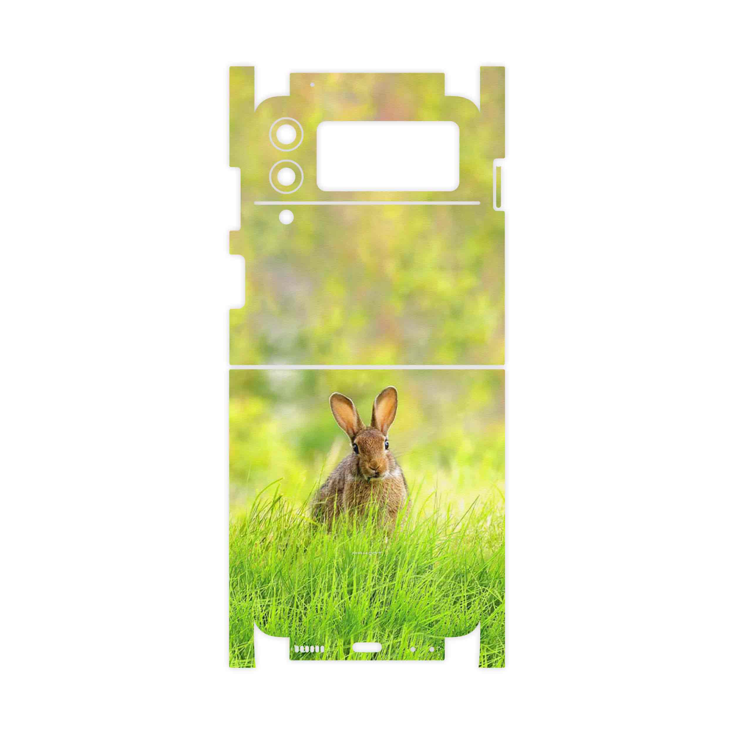 برچسب پوششی ماهوت مدل Rabbit-FullSkin مناسب برای گوشی موبایل سامسونگ Galaxy Z Flip3 5G