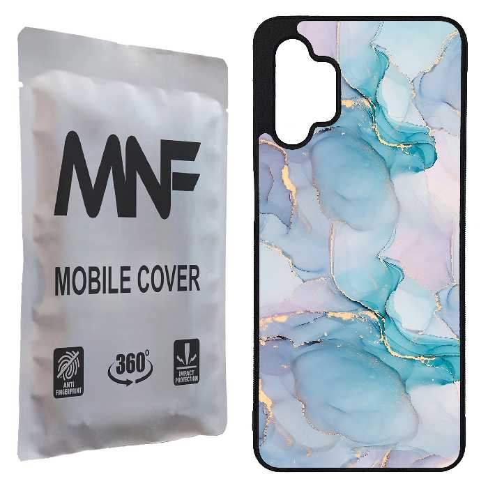 کاور ام ان اف طرح سنگ مرمر کد P-009 مناسب برای گوشی موبایل سامسونگ Galaxy A32 5G