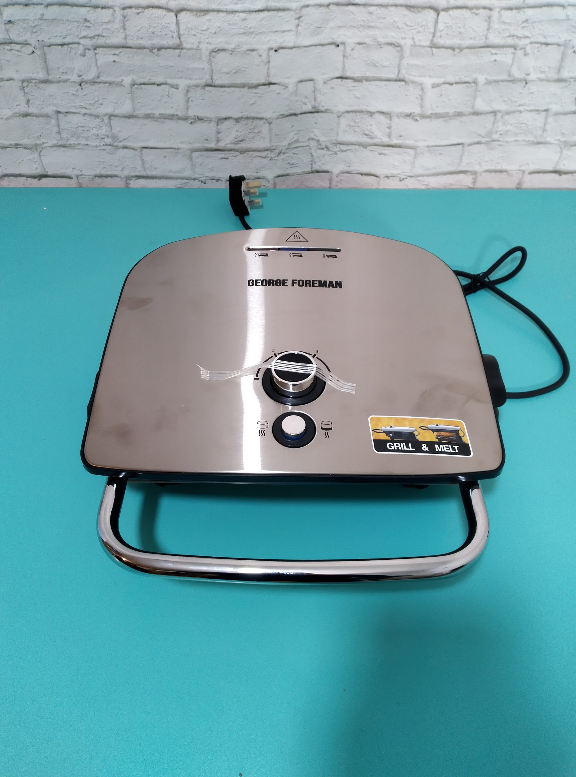 ساندویچ ساز جورج فورمن مدل 22160GCC (جعبه باز)