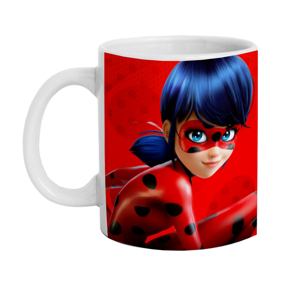 ماگ دارلی طرح دختر کفشدوزکی مدل MG1946