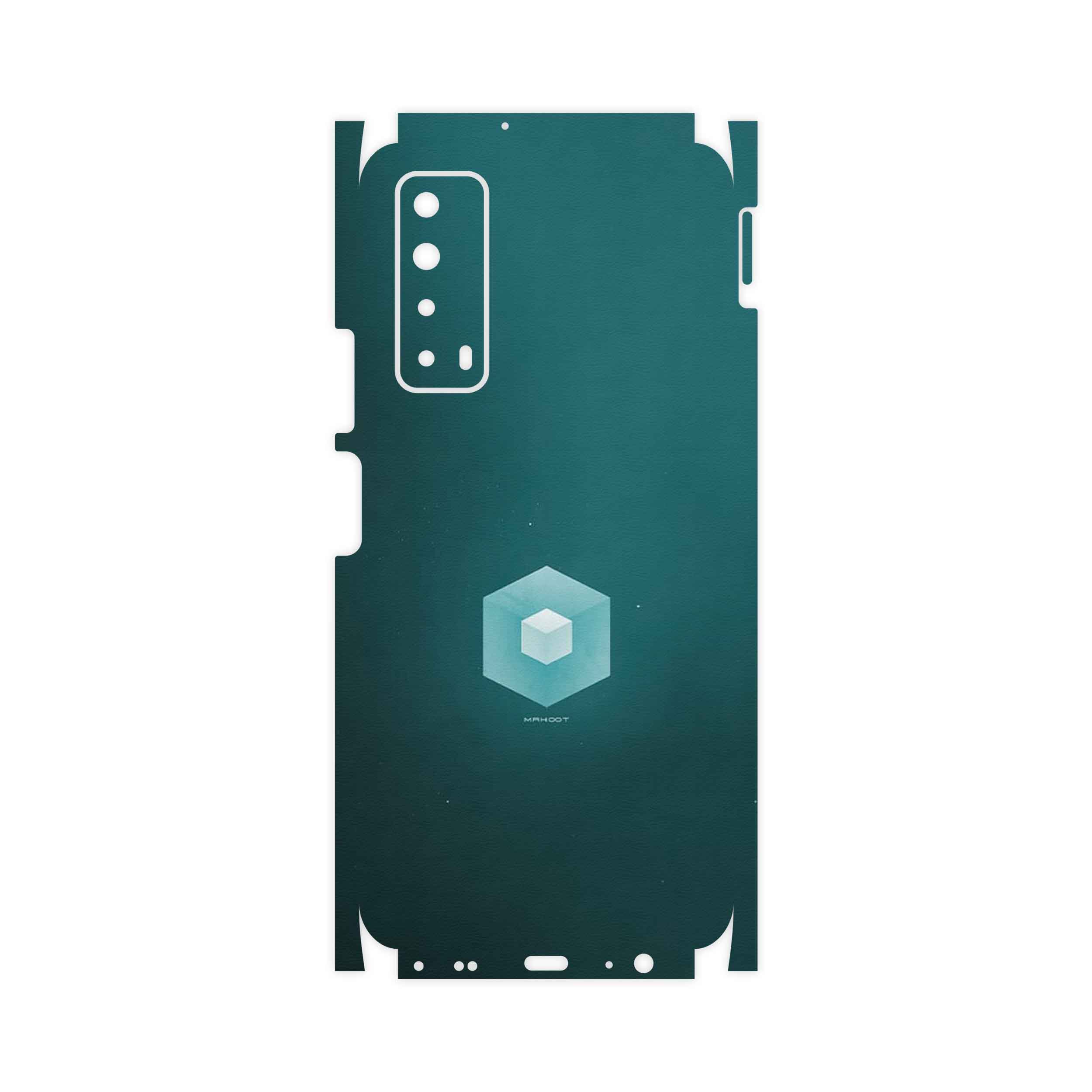 برچسب پوششی ماهوت مدل Minimal Cube icon-FullSkin مناسب برای گوشی موبایل هوآوی Y7a