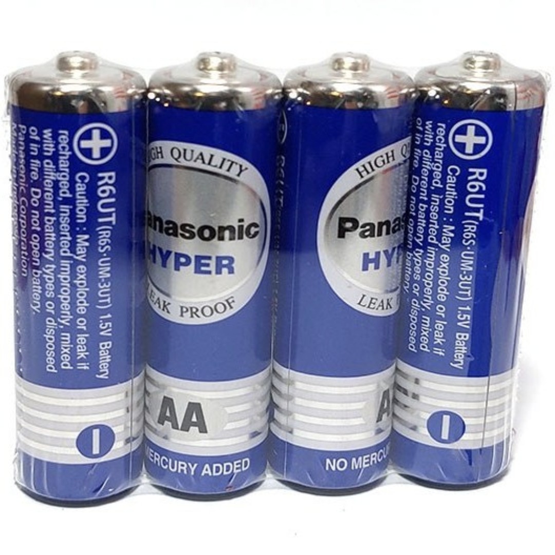 باتری قلمی پاناسونیک بسته 4 عددی اصل