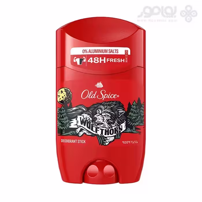 استیک دئودورانت الد اسپایس مدل WOLFTHORN حجم 50 میل