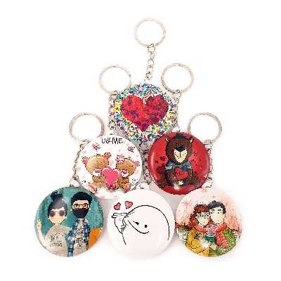 جاکلیدی خندالو طرح عاشقانه کد 72A مجموعه 6 عددی