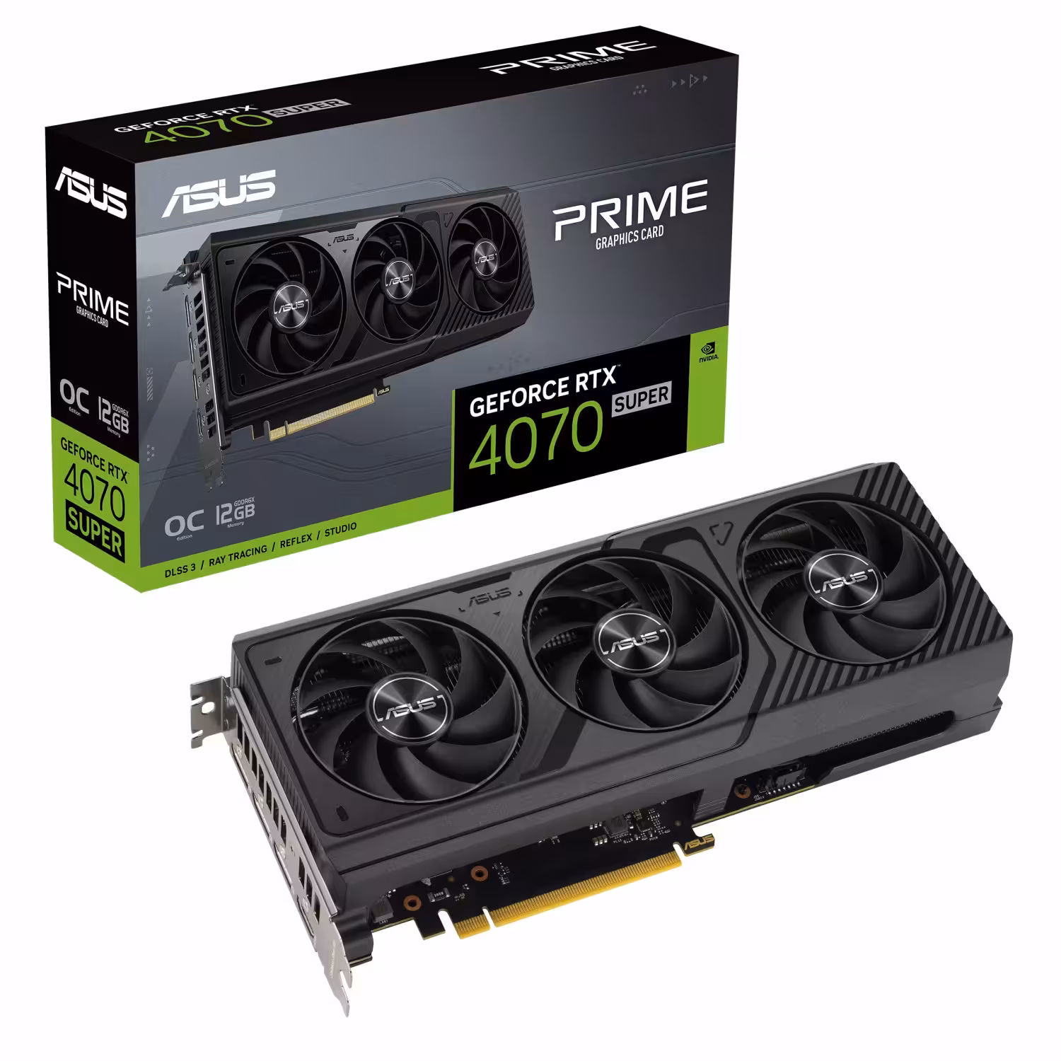 کارت گرافیک ASUS Prime GeForce RTX 4070 Super OC 12GB