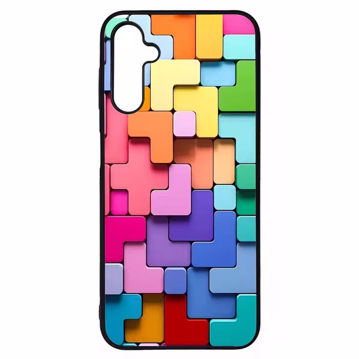 کاور طرح پازل کد G-048 مناسب برای گوشی موبایل سامسونگ Galaxy A14 4G / A14 5G | دیجی قاب دونی