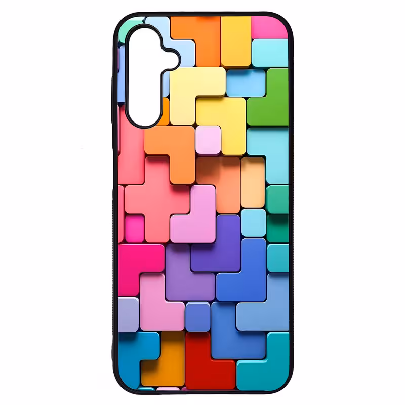 کاور طرح پازل کد G-048 مناسب برای گوشی موبایل سامسونگ Galaxy A14 4G / A14 5G | دیجی قاب دونی