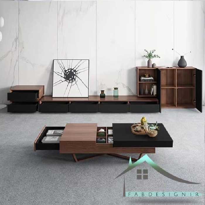 ست میز تلویزیون و میز جلومبلی fabset-184