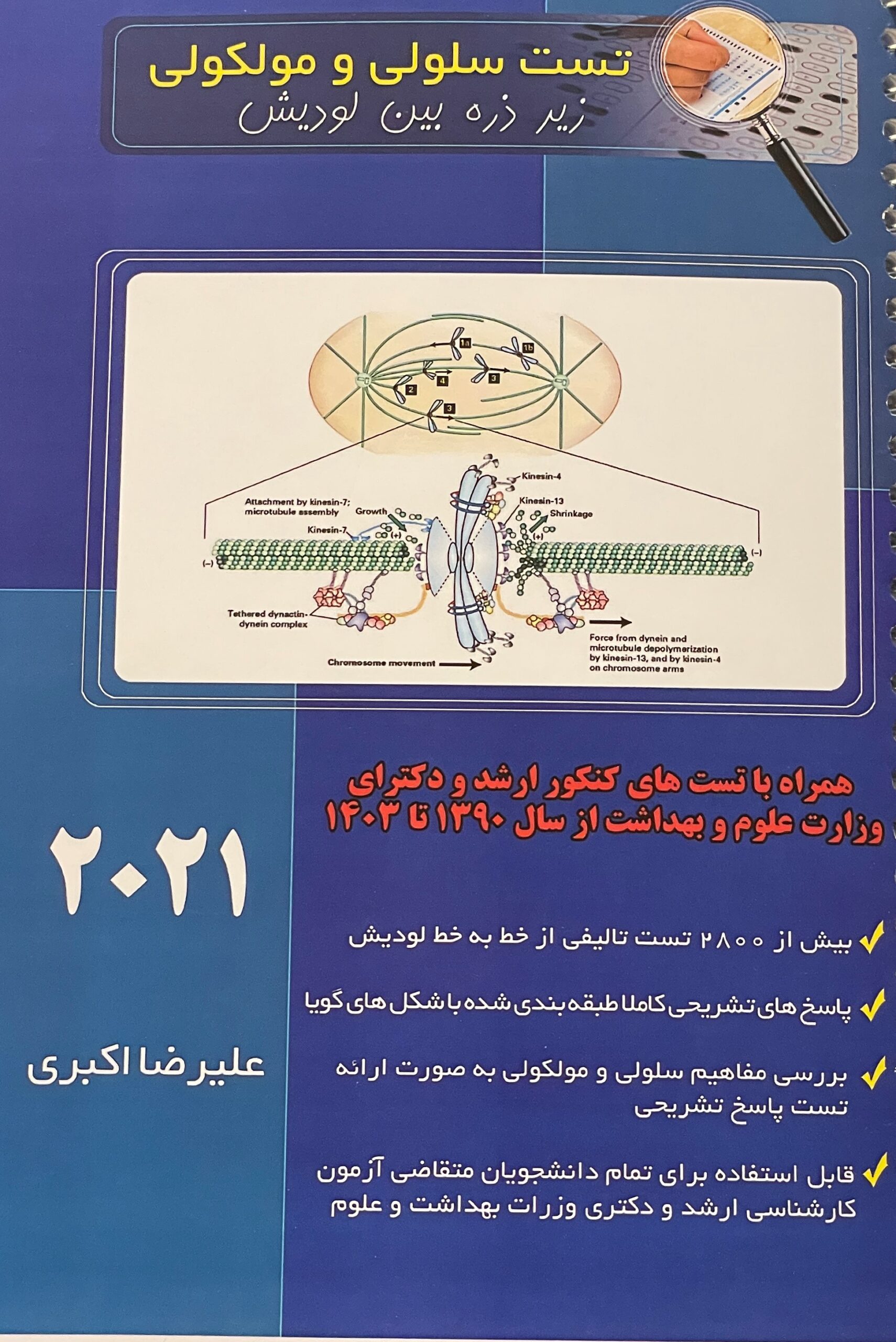 تست سلولی و مولکولی زیر ذره بین لودیش 2021